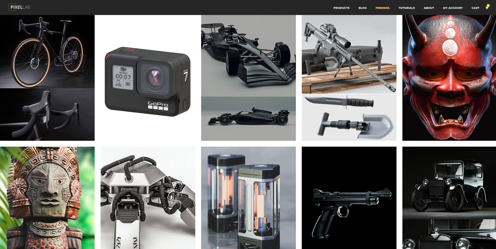 Free 3D Model Roundup The Pixel Lab