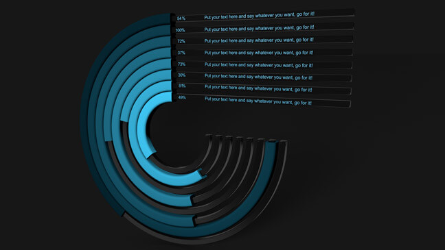 Multi-Ring-Graph-Version-2-Graph-C4D-3D-Model-Infographics-Graph-Bars-Chart-Pack