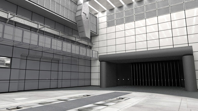 Free-C4D-3D-Cinema4D-Model-Modern-Wind-Tunnel-Architecture-Building-Interior