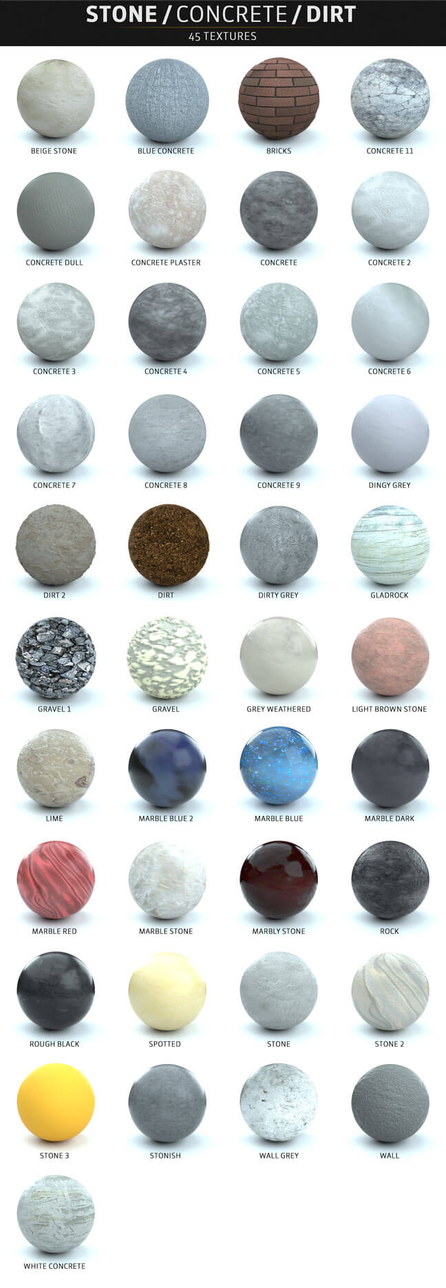 C4D-Otoy-Octane-Render-Material-Textures-Pack-Stone-Concrete-Dirt
