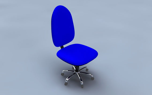 free-c4d-3d-model-office-chair