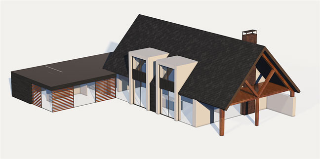 free-c4d-3d-model-architecture-modern-house-2