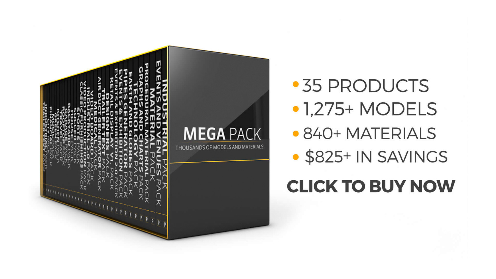 Cinema 4D Mega Pack