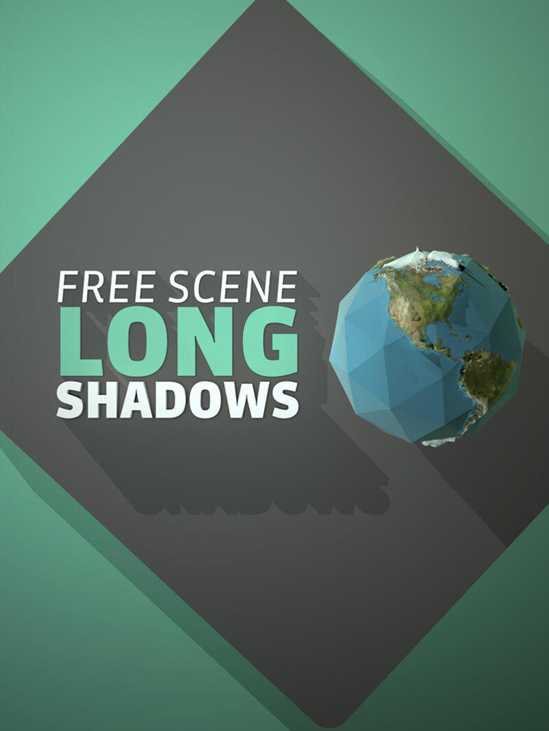 Free Cinema 4D Long Shadows C4D