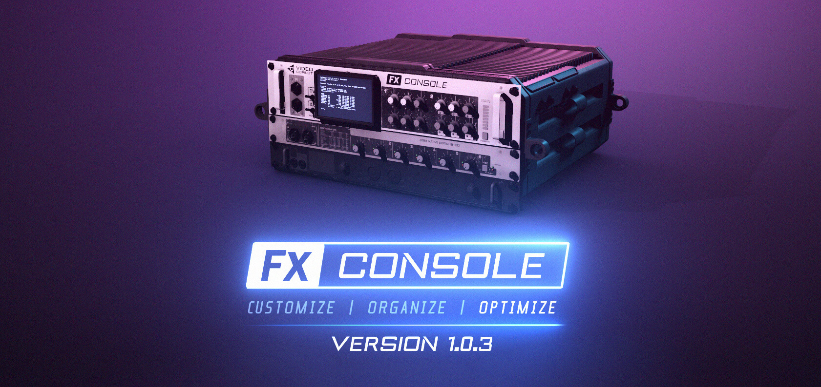 Videocopilot After Effects Plugin FX Console Free