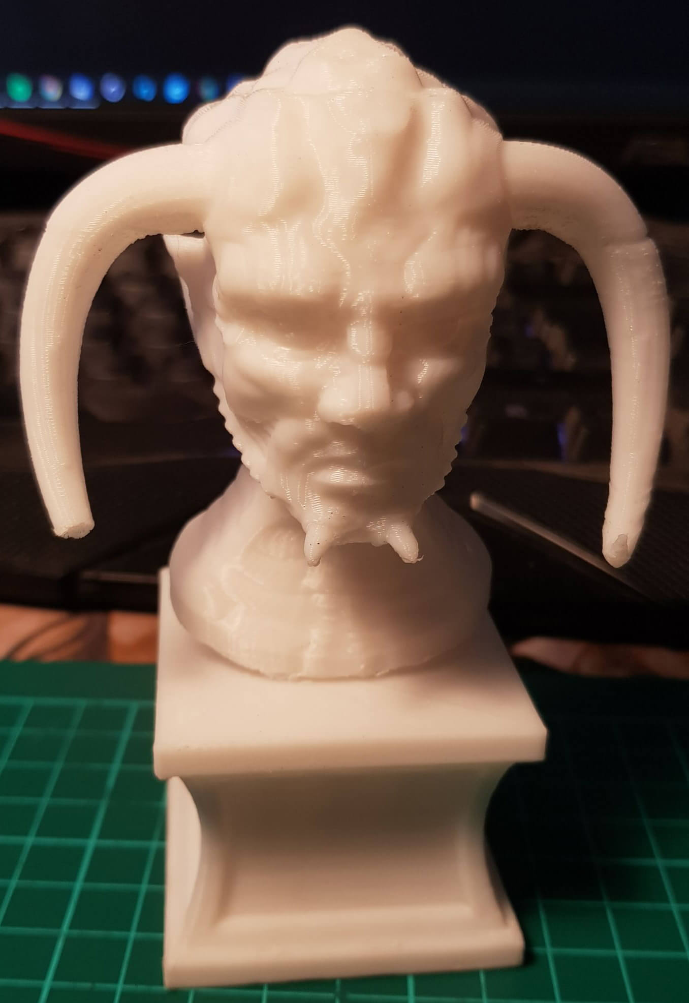 Free Cinema 4D 3D Model Underworld Bust Sculpt 3D Print