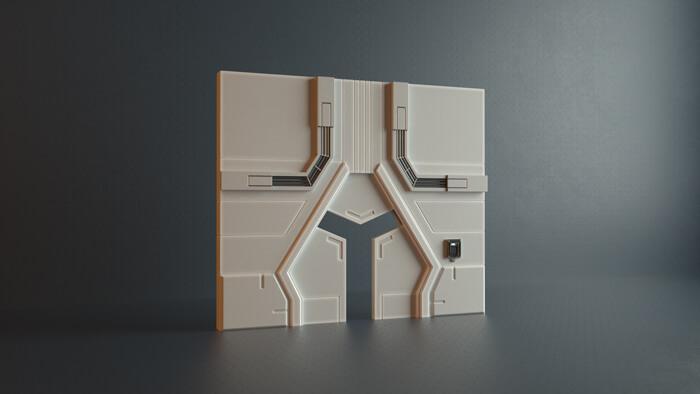 Hard Surfaces Kitbash 3D Pack for Cinema 4D and Element 3D