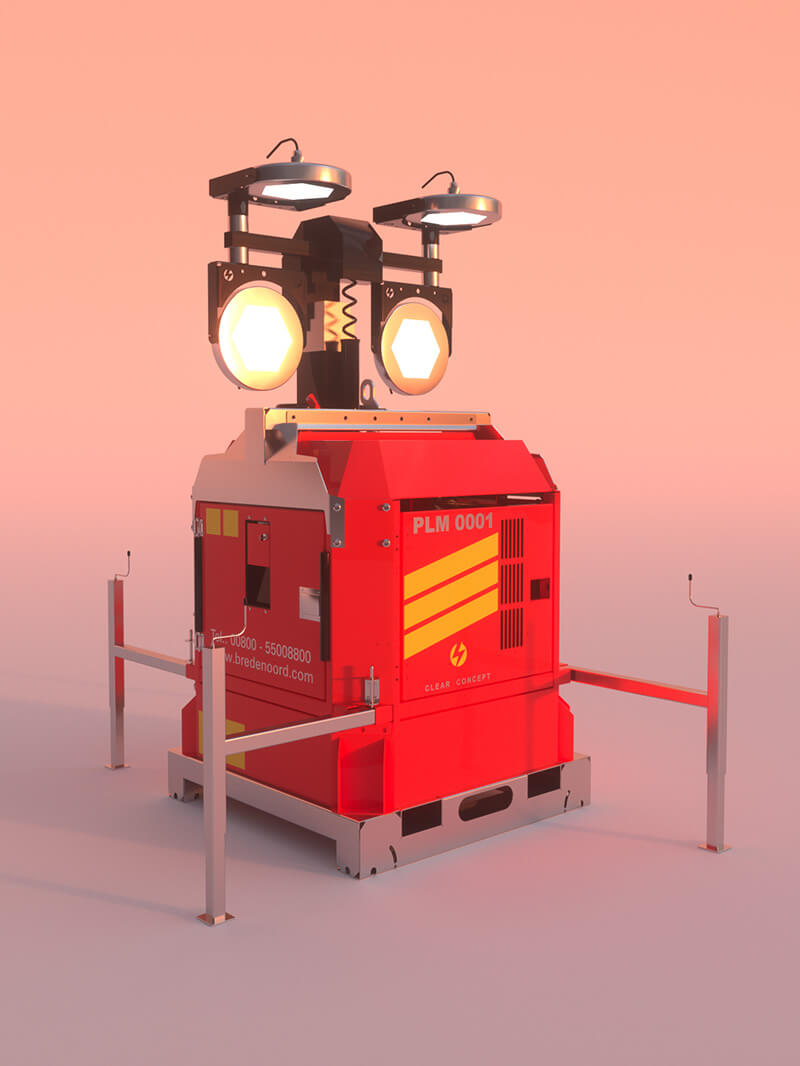 Free Cinema 4D 3D Model Robot Generator