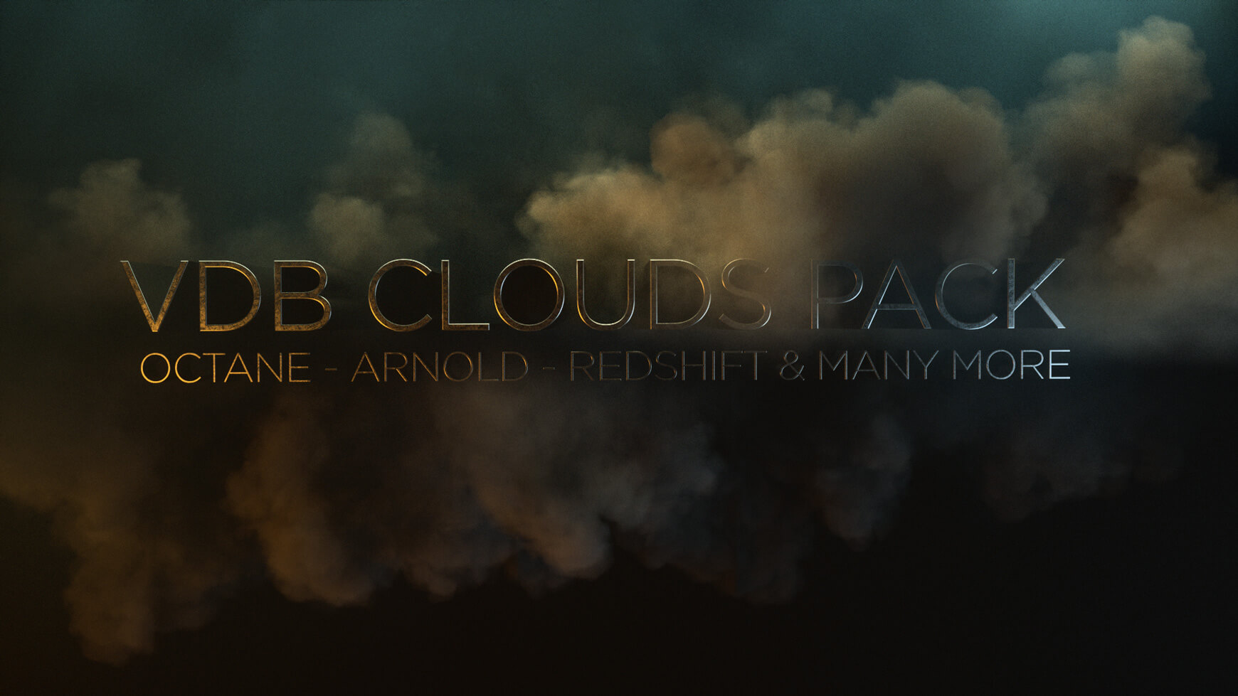 VDB Clouds Pack Octane Redshift Arnold Cinema 4D