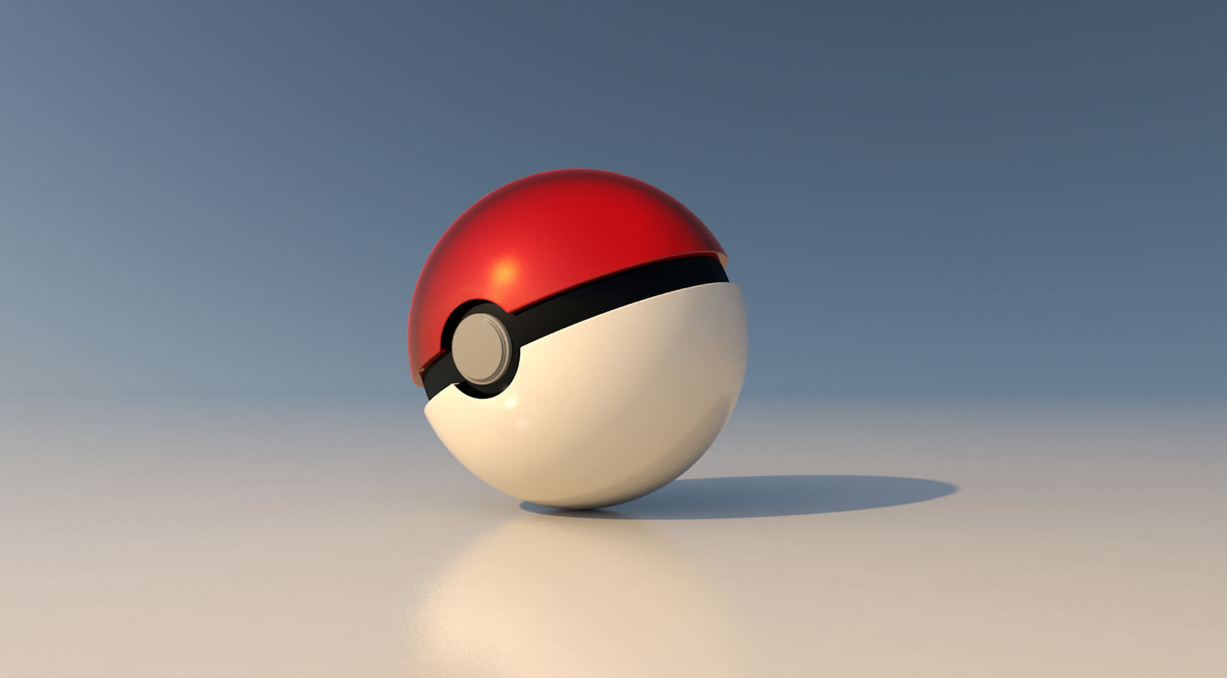Free Cinema 4D 3D Model Pokemon Poke Ball