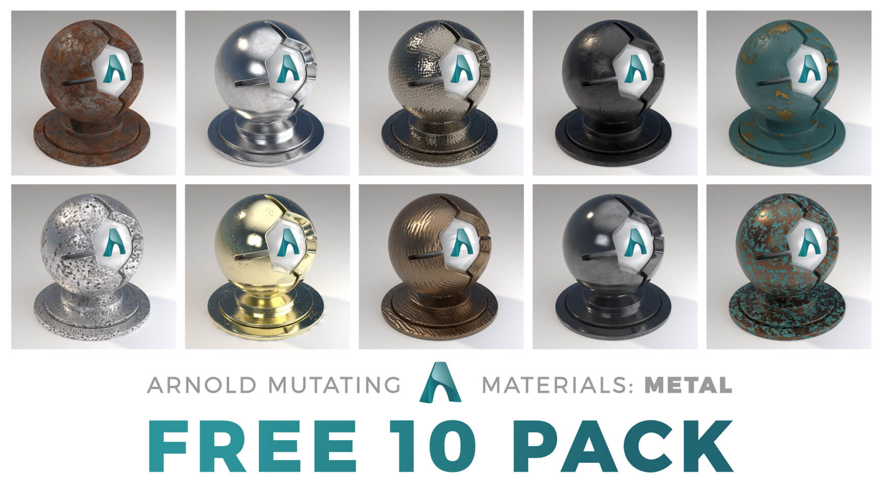 Free Cinema 4D Texture Material Arnold Pack