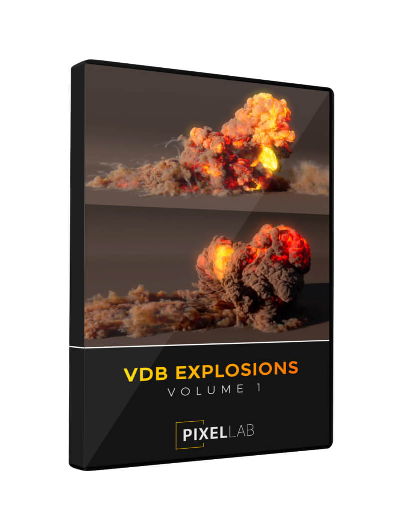 VDB Volume Explosions Pack Fire Smoke VFX