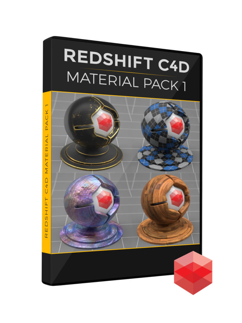 Redshift RS Cinema 4D C4D Material Pack 1