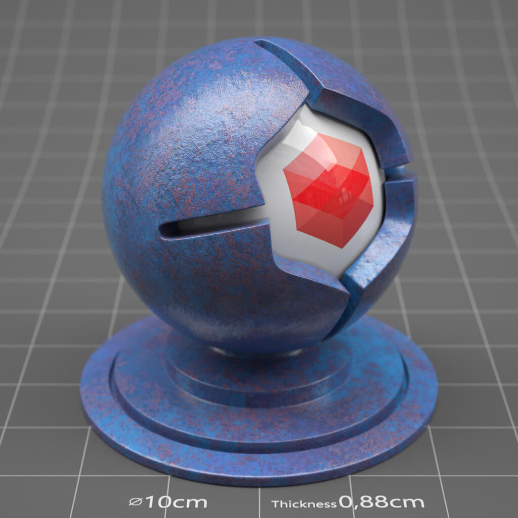 Redshift RS Cinema 4D Texture Material Ceramic