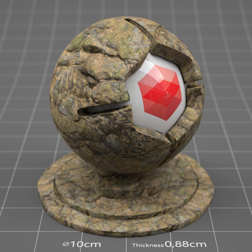 Redshift RS Cinema 4D Texture Material Ground