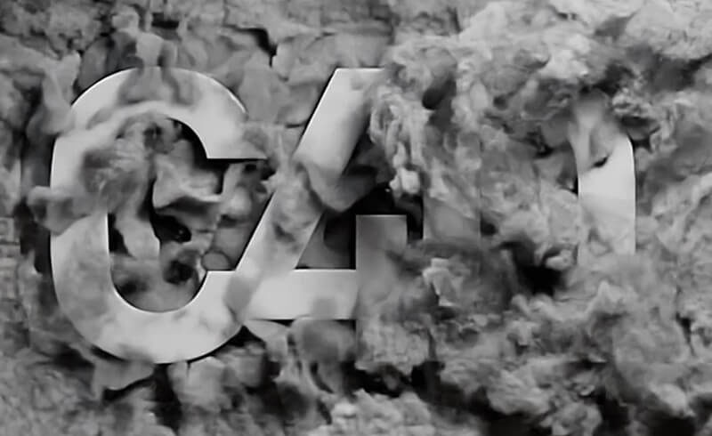 Cinema 4D C4D Tutorial Pyro Smoke Text Reveal Animation