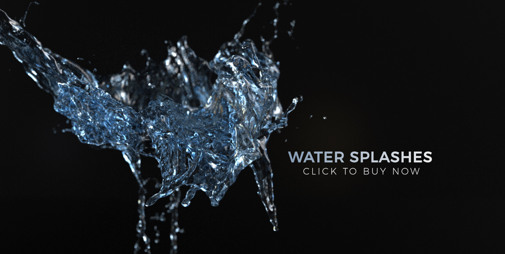 Fluid Effects Water Splashes FX Stock