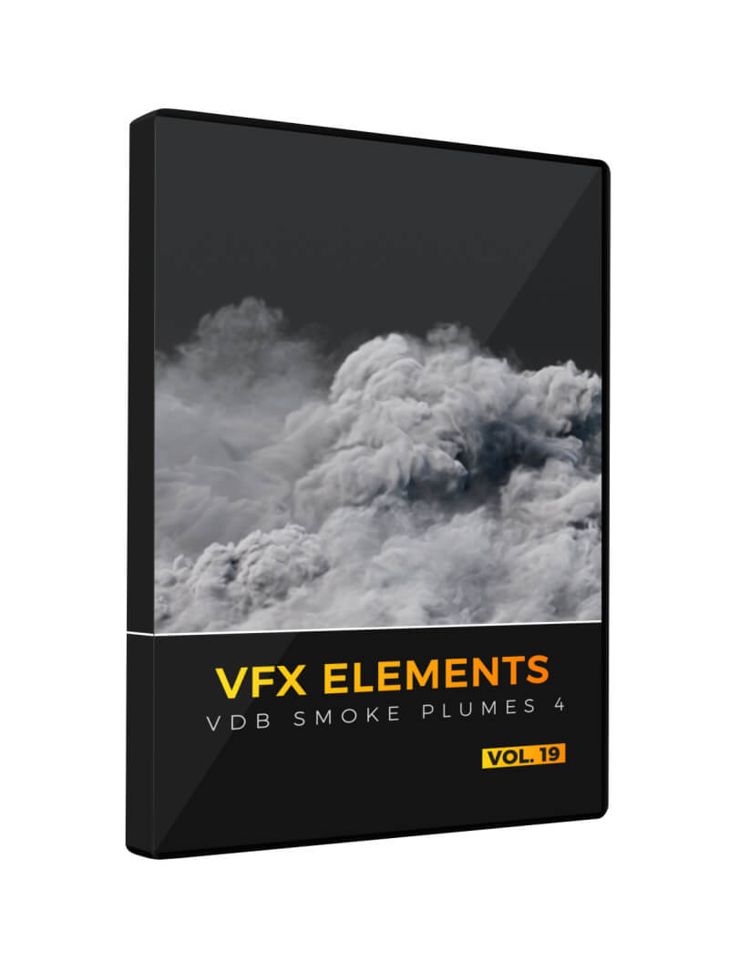 VFX Elements VDB Smoke Plumes 4 DVD