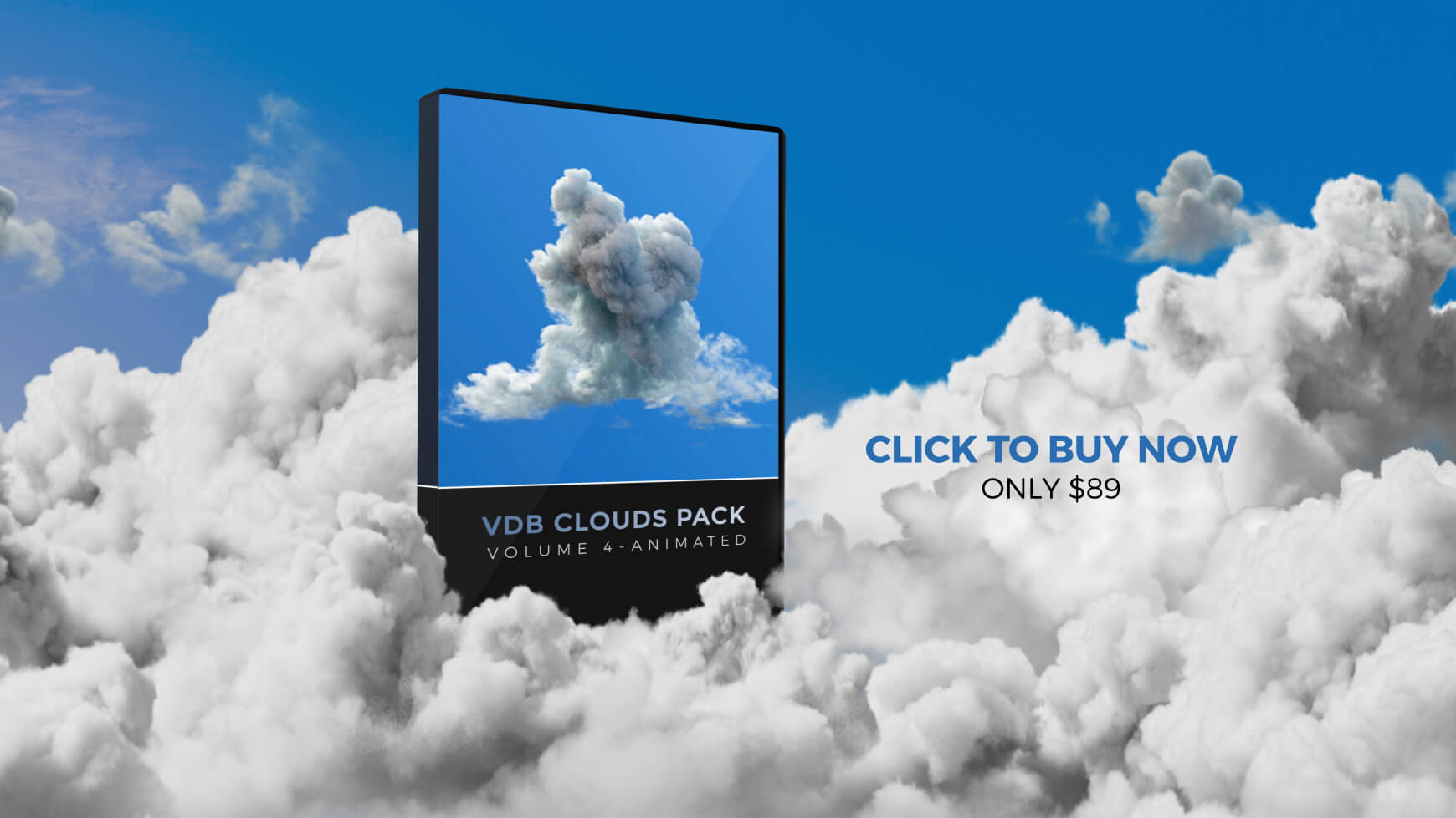 VDB Clouds Pack 4 Animated