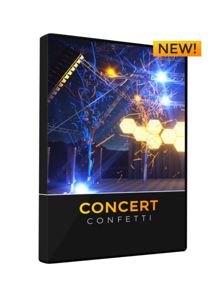 Concert Elements Confetti Pyro Live Stage