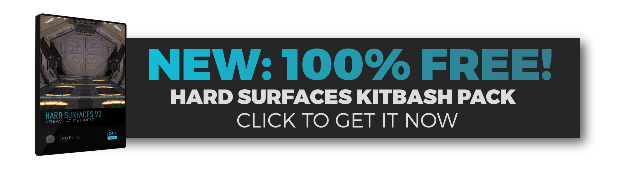 Hard Surfaces Kitbash Pack FREE