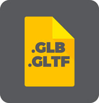 3D File Format The Pixel Lab .glb .gltf