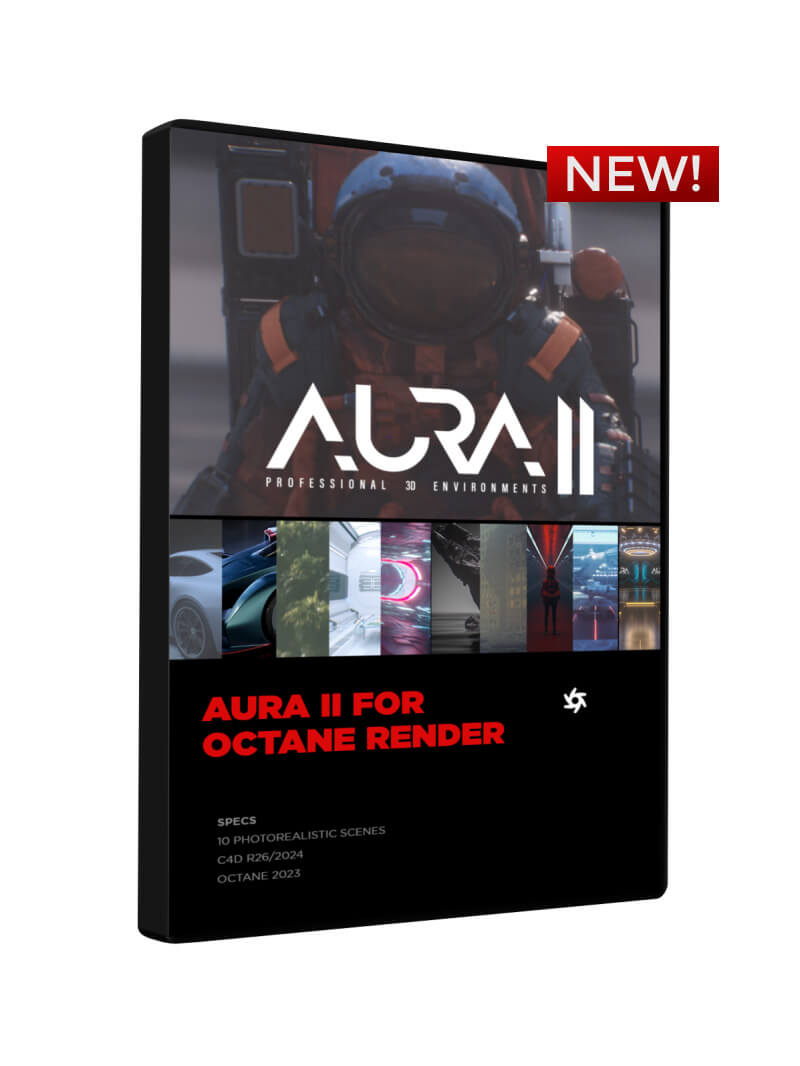 Aura Professional 3D Environment Octane Cinema 4D Pixel Lab