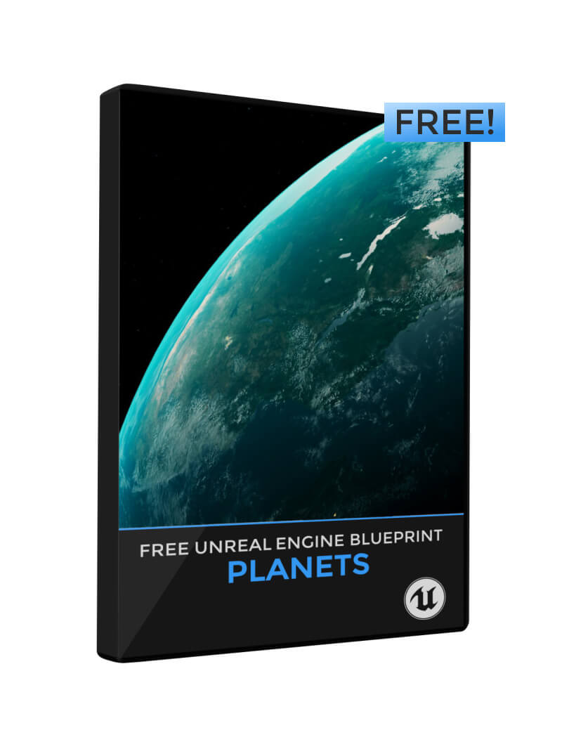 Unreal Engine Free Plane Globe Blueprint Asset 3D